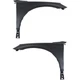 Front Fenders Set Primed Steel For 2010-2017 Volvo XC60 Front Fenders Set Primed Steel For 2010-2017 Volvo XC60