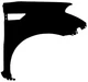 Sherman 3250-31-2 Fender front right side for 2010-2013 Kia Soul 663212K300 Sherman 3250-31-2 Fender front right side for 2010-2013 Kia Soul 663212K300
