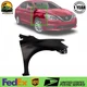 New Front Fender Passenger Side Steel Primed For 2016-2019 Nissan Sentra