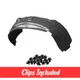 Front Passenger Side Fender Liner w/ Clips For 2009-2020 Dodge Journey CH1249141 Front Passenger Side Fender Liner w/ Clips For 2009-2020 Dodge Journey CH1249141