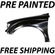 NEW Painted To Match- Drivers Left Front LH Fender For 2001-2004 Toyota Tacoma NEW Painted To Match- Drivers Left Front LH Fender For 2001-2004 Toyota Tacoma