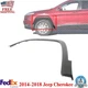 Front Fender Flare Textured Plastic Left Driver Side For 2014-2018 Jeep Cherokee Front Fender Flare Textured Plastic Left Driver Side For 2014-2018 Jeep Cherokee