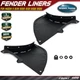 2x Front PP Durable Engine Splash Shield Inner Fender Liners for Mazda 3 19-20