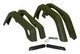 Crown Automotive For Jeep Fender Flare Kit - Black, Part 55254918K6