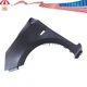 Fit 2014-2020 Mitsubishi Mirage 5220G511 Front Left Side Fender Steel Fit 2014-2020 Mitsubishi Mirage 5220G511 Front Left Side Fender Steel