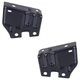 Pair Of Front Fender Supports 2011-2019 Ford Explorer Police Limited FO1244107