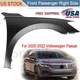 Fender Front Right Passenger RH Side For 2020-2022 Volkswagen Passat Fender Front Right Passenger RH Side For 2020-2022 Volkswagen Passat