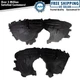 Front Inner Fender Liner Set For 20-22 Ford Explorer Police Interceptor Utility