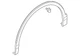 Genuine Volkswagen Wheel Opening Molding 5NN-854-731-B-9B9