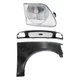Grille Kit For 1997-1998 Ford F-150 Mesh with RH Fender (with Wheel Arch Holes)