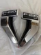 Set of 2021 2022 Ford F150 XLT Chrome Fender Emblems LH Left and RH Right OEM OE Set of 2021 2022 Ford F150 XLT Chrome Fender Emblems LH Left and RH Right OEM OE