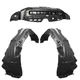 Front Fender Liner & Under Cover Set For 2011-2017 Toyota Sienna TO1228174