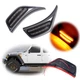 2PCS For 2018-2024 Wrangler JL Amber LED Front Bumper Turn Signal Markers Lights 2PCS For 2018-2024 Wrangler JL Amber LED Front Bumper Turn Signal Markers Lights