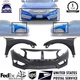 Auto Body Repairs Set of 3 Front Coupe Sedan For 2016-2018 Honda Civic Si Model