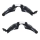 For 14-17 Equinox Front Splash Shield Inner Fender Liner Panel Plastic SET PAIR