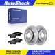 Rear Brake Rotors Ceramic Pads for Mazda, 5 2006-2010, 2012-2017 Rear Brake Rotors Ceramic Pads for Mazda, 5 2006-2010, 2012-2017