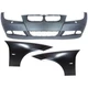 Bumper Cover Fascia Kit For 2007-08 BMW 328i Front 2006 with Foglamp/Sensor Hole Bumper Cover Fascia Kit For 2007-08 BMW 328i Front 2006 with Foglamp/Sensor Hole