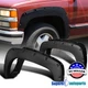 Fits 88-98 Chevy GMC C/K 1500 Pickup 4PC Tough Finish Pocket Rivet Fender Flares Fits 88-98 Chevy GMC C/K 1500 Pickup 4PC Tough Finish Pocket Rivet Fender Flares